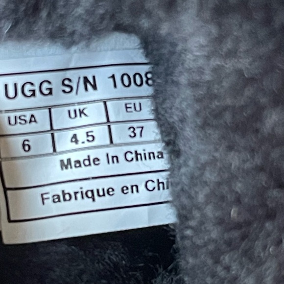 NEW!!! UGG Mini Bailey Button Bling Constellation Boots- Black, Women’s Size 6 - Picture 11 of 11